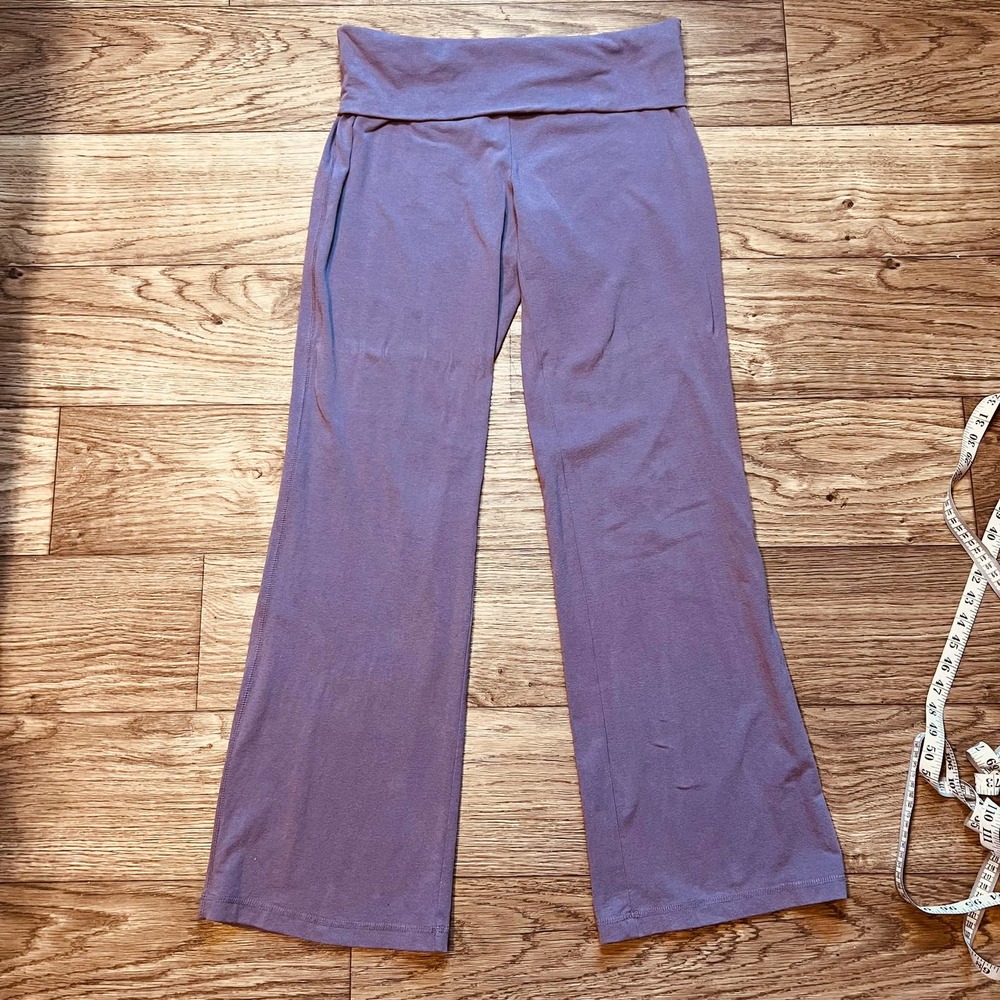 Size M - Tek Gear - Wide leg foldover yoga pants